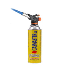 (Blow Torch + 1 Butane Gas Can) BUTANE BLOW TORCH or FLAMETHROWER WEED BURNER WELDING GAS IGNITION SOLDERING