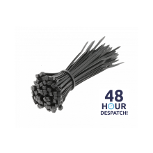 (7,6 x 500 mm, 300) Cable Ties Black 100/140/200/250/300mm Nylon Zip Tie Wraps Strong Various Sizes