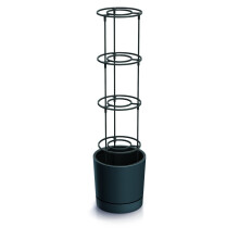 (Anthracite, W29.2cm x H28.3cm) Home Grower Pot Tomato Growing Support Garden Indoor Outdoor Lid 14.5L & 35L