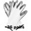 (S, 36) WHITE NITRILE COATED WORK GLOVES BUILDERS MECHANIC CONSTRUCTION NYLON GRIP 1