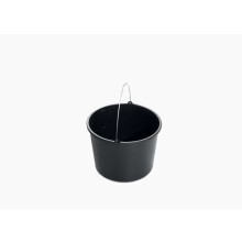 (5L, 1) Plastic Bucket Black Heavy Duty Standard Builders Equestrian Various sizes