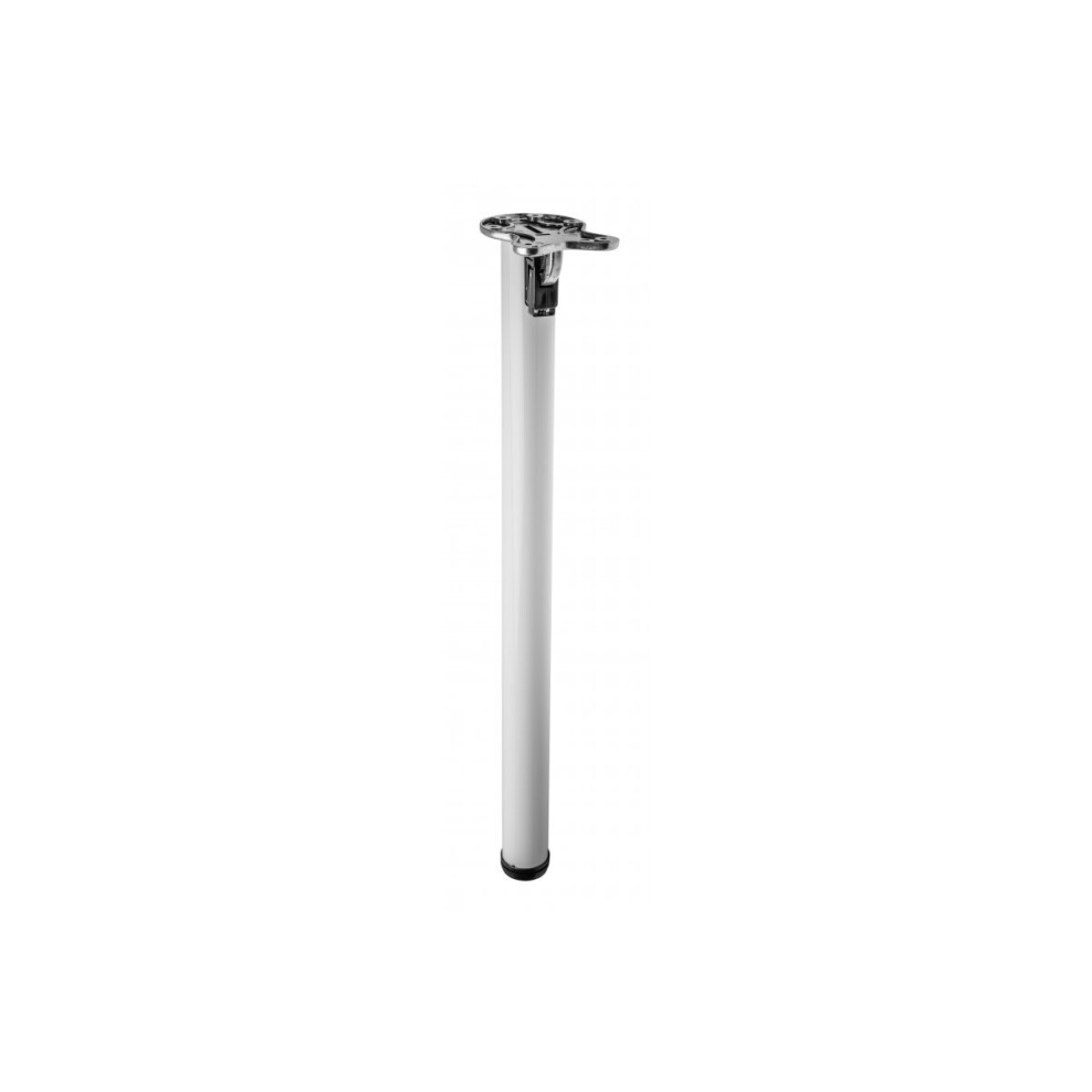 Gtv (White, 71 Cm) Table Folding Leg Breakfast Bar Worktop Support Kitchen Round 710 / 870Mm