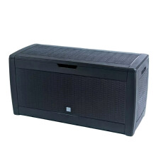 (Umber, Rato - 310L) Garden Storage Box Weather-Resistant Lockable
