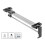 GTV (400mm - 16") Wardrobe Pull Out Clothes Hanger Rail / Extending Rail / Storage Organiser GTV 1