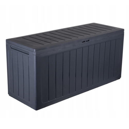 Prosperplast (Anthracite, BoardeBox - 280L) Garden Storage Box Weather-Resistant Lockable