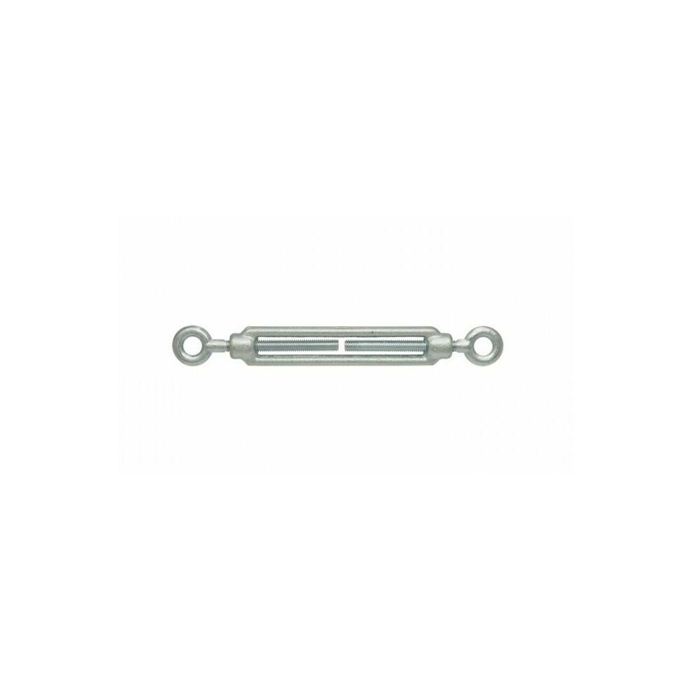 (M14, Buckle_ey_m14_5) Turnbuckle Screw Straining Tensioner M6 M8 M10 M12 M14 M20 Heavy Duty Galvanised 7427037839886