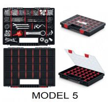 (Model 5) DIY Organiser STORAGE CASE Small Parts Carry Tool Box Screws Craft Mobil Fishing