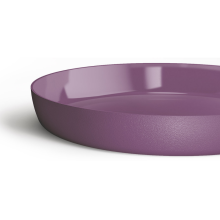 (Purple, 21.3cm) Flower Pot Saucer Matt Drip Tray Plastic Base Planter Water Drip 8cm - 35.7cm