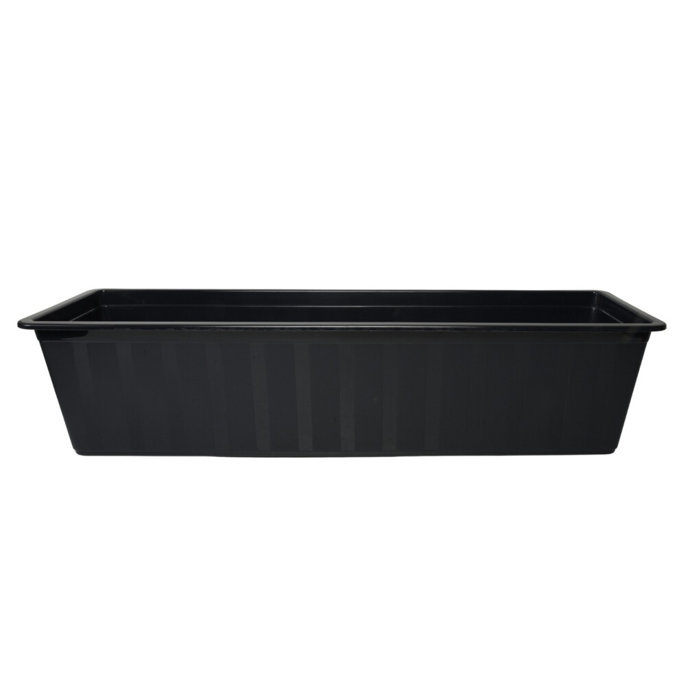 Prosperplast (Terracotta, L60cm X W18cm X H14cm) Window Box Flowerpot Planter Rectangle Long Plastic Pot Indoor Outdoor Plant
