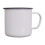 RZDLIZJ Emaille-Kaffeebecher 250 ml Vintage-Farbe 1