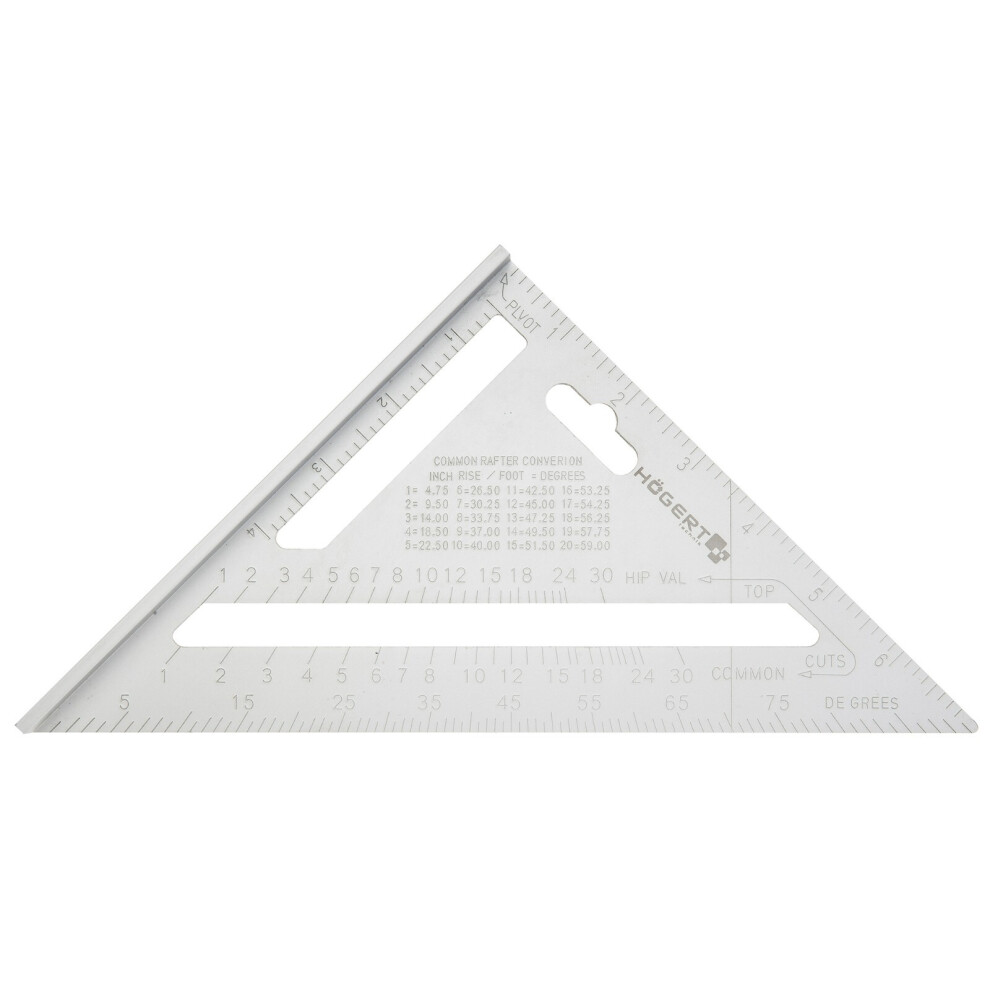 Gtv (Protractor Miter Framing 185 Mm) Square Measure Carpenter's Squares Roofing Aluminum Combination Angle Tool