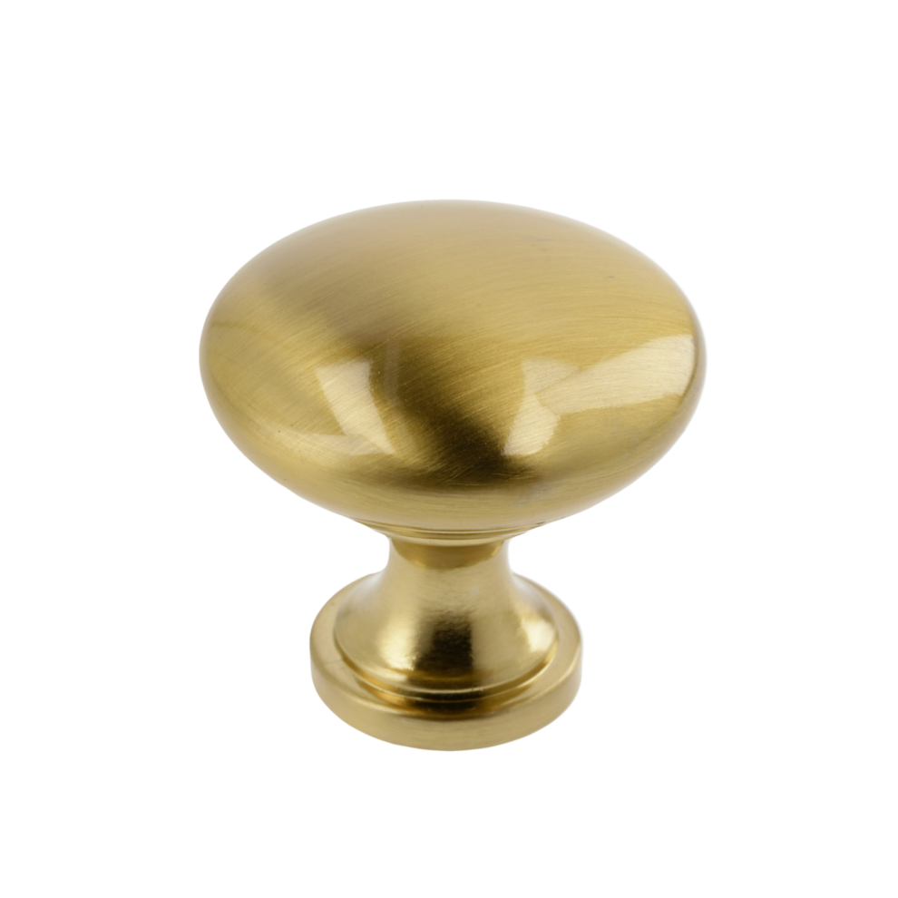 Gtv (Brass) Kitchen Cupboard Cabinet Door Drawer Round Knob Handle Terni By 11 Colours