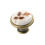 GTV (Autumn Rose Brass) Multi coloured ceramic knobs drawer pull cupboard door knobs porcelain china 1