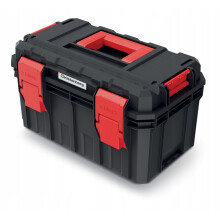 (Small) Hand tool box Modular Organis Stackable Lockable Heavy Duty Metal Hinges 3 Sizes
