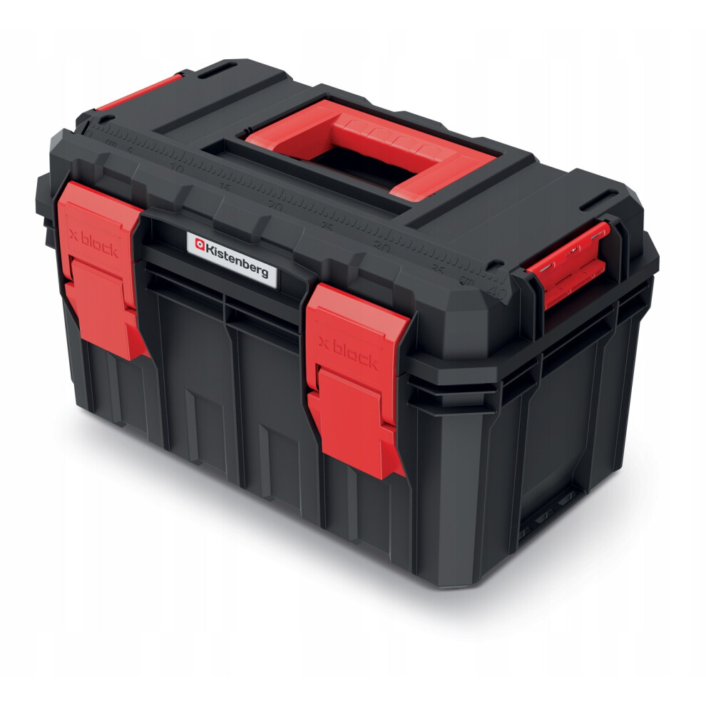 Prosperplast (Small) Hand Tool Box Modular Organis Stackable Lockable Heavy Duty Metal Hinges 3 Sizes