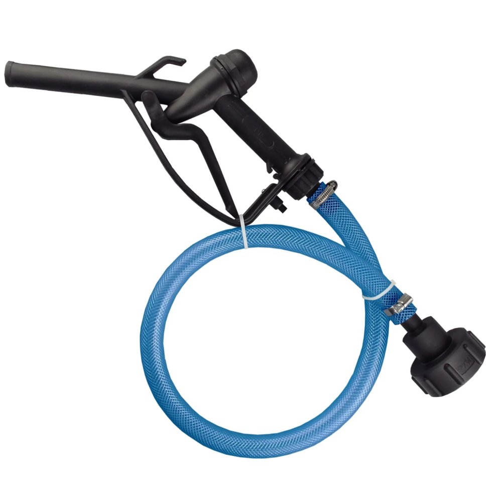 (7M Kit) Fuel Gun Kit Ibc Gravity Fed Refuel Kit Gun Reinforced Hose And Adapter 1M-8M 5056697251954