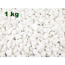 (1kg) Decorative MARBLE EXTRA WHITE Stones Chippings HOME &amp; GARDEN AQUARIUM Plant Pot