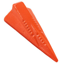 (1.6kg Diamond Splitter - Red) Log Splitter Wedge Heavy Duty Forge-Tempered Steel Wood Splitting Tool Firewood