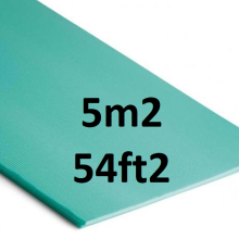 (1 pack - 5m2) Flooring Underlay Insulation Laminate - Wood - Like Fibreboard XPS 3mm