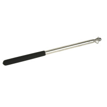 (1) Retractable Flag Pole 1.6M Portable Telescopic Handheld Tour Sponge Grip Steel