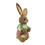 Easter Rabbit Figurine Decoration Handmade Natural Grass-33cm 1
