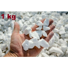 (1kg) Decorative MARBLE EXTRA WHITE Stones / Chippings *** HOME & GARDEN *** AQUARIUM