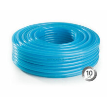 (2m, 3/8" - ID 10mm x OD 16mm) PVC HOSE Pipe Clear Flexible Reinforced 4 5 6 8 10 12 OIL FOOD Grade WATER Tube