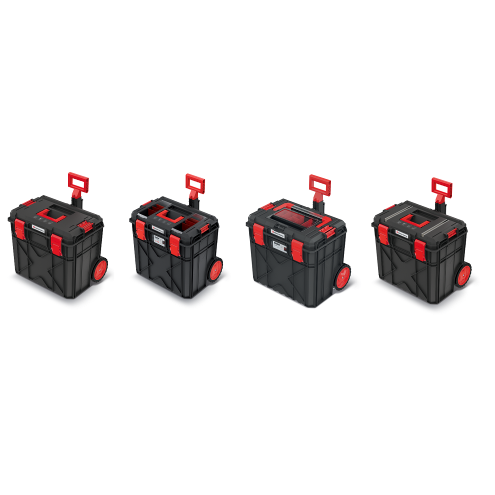 Prosperplast (Large Cart, Log - Organier Set In The Lid) Kistenberg Xblock Modular Rolling Toolbox Wheels Various Polypropylene Lockable