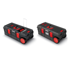 (Tool wagon, Pro - plain lid) Kistenberg XBlock Modular Rolling Toolbox Wheels Various Polypropylene Lockable