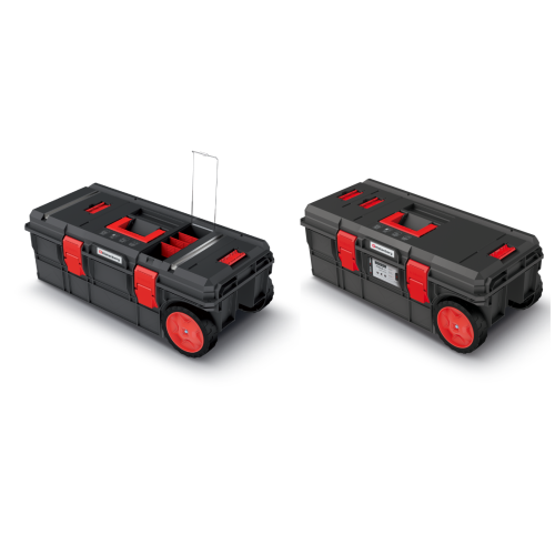Prosperplast (Tool wagon, Pro - plain lid) Kistenberg XBlock Modular Rolling Toolbox Wheels Various Polypropylene Lockable
