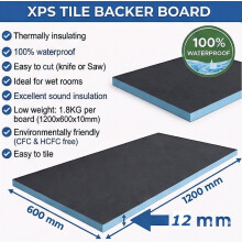 (12mm) Tile Backer Board 6mm 10mm 12mm 15mm 20mm 30mm Insulation Underfloor Heating