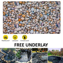 Extra thick pond liner Heavy Duty Durable 300gsm - 05mm thick Free Underlay !!! - 5m x 6m (16'x20')
