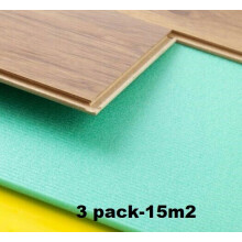 (3 pack - 15m2) XPS Underlay Insulation 5mm Premium Wood or Laminate Flooring - Like Fibreboard