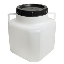 (40L) Food Plastic Barrels Drum Tank Storage Fermentation Square with Handles