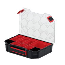 (X Small - With boxes) DIY Storage Carry Case Organiser Compartment Parts Screws Tool Box