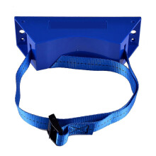 (Blue) Gas Cylinder Holder Wall Mounted Bracket With Expansion Screws And Safety Belt