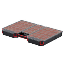 (Large - With boxes) DIY Storage Carry Case Organiser Compartment Parts Screws Tool Box