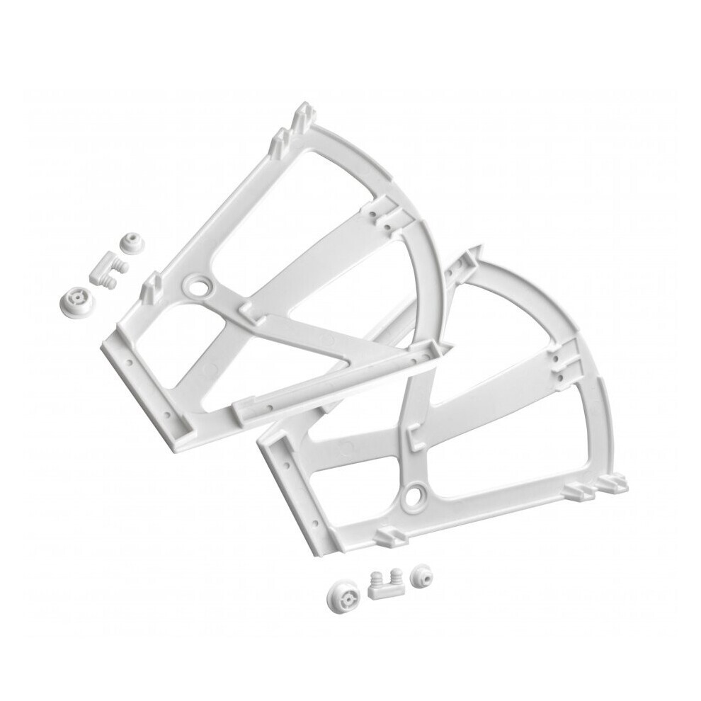 Gtv (White) Hinges For Shoe Storage Cabinet Shelf Drop Down Hinge Flip Open Bench Bracket White