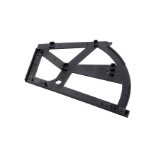 (Black) Hinges for shoe storage cabinet shelf drop down hinge flip open bench bracket
