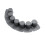 Prosperplast (Grey) Garden Palisade Edging Border with Lawn Mower Ramp 4m - 3 Colours - Sturdy Solid 1