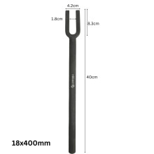 (18mm x 400mm) Ball Joints Splitter Separator Folk 27/22/18mm Tie Rod Lifter Garage Tool