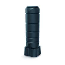(Anthracite) Rainwater tank Water butt Collection Storage Harvesting Balcony Terrace 110L