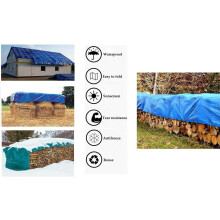 (Blue (70GSM), 1.5 x 2m) Tarpaulin Regular And Heavy Duty Waterproof Cover Tarp Ground Sheet Multi Sizes