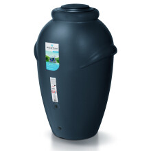 (Brick, 360L) Rainwater Tank Water Butt Plastic Container with connection Kit 210L 360L 440L