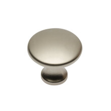 (Satin) Kitchen Cupboard Cabinet Door Drawer Round Knob Handle Udine by GTV 7 Colours