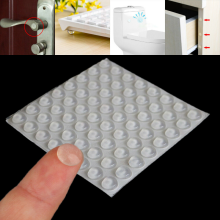 (50) 7mm Clear Kitchen Cabinet Soft Close Stop Door Buffer Pads Catch Protector Dots