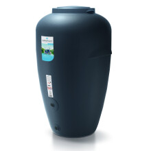 (Brick, 440L) Rainwater Tank Water Butt Plastic Container with connection Kit 210L 360L 440L
