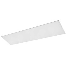 (LED Panel 1200x30mm 40W, 4 Pieces) LED Panels Light & Mounting Frames 1200x300mm 40W 4000K IP4 Office Home Industry