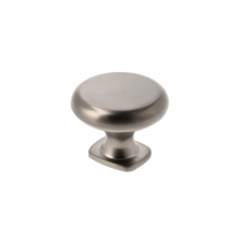 (Brushed Anthracite) Kitchen Cupboard Cabinet Door Drawer Round Knob Handle Lorena by GTV 4 Colours