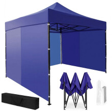 Automatisches Pop-Up-Gartenpavillonzelt, 3x3 m, Blau